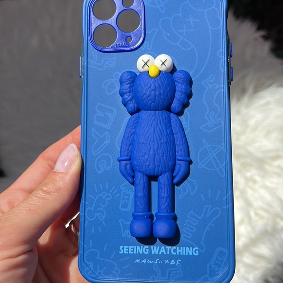 KAWS Elmo iPhone Case - Blue - Picture 3 of 6